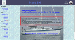 Desktop Screenshot of maevapiti.at